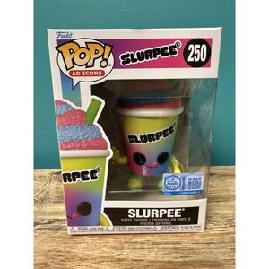 Funko Pop! Ad Icons Slurpee 7 Eleven Exclusive Vinyl Figure #250 Tye-dye Diamond